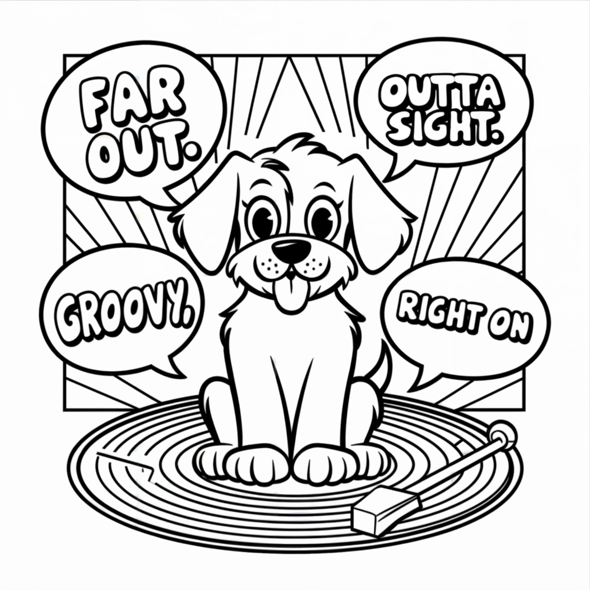 Furry Friends Groovy 60s - Image 4