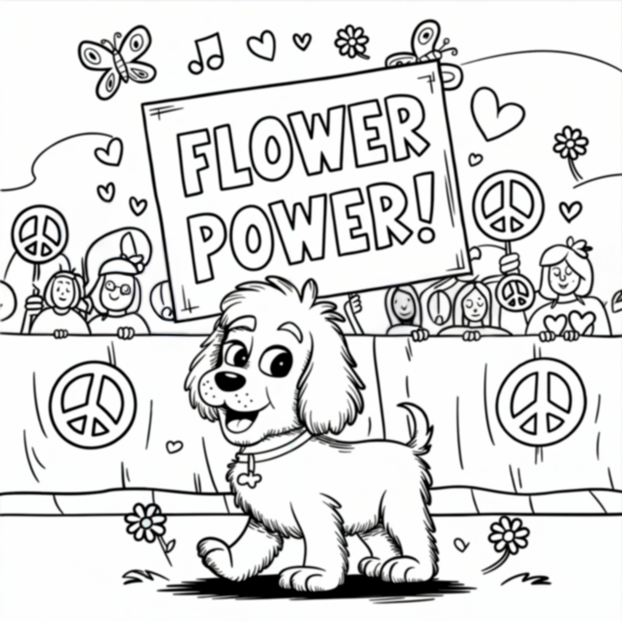 Furry Friends Groovy 60s - Image 2