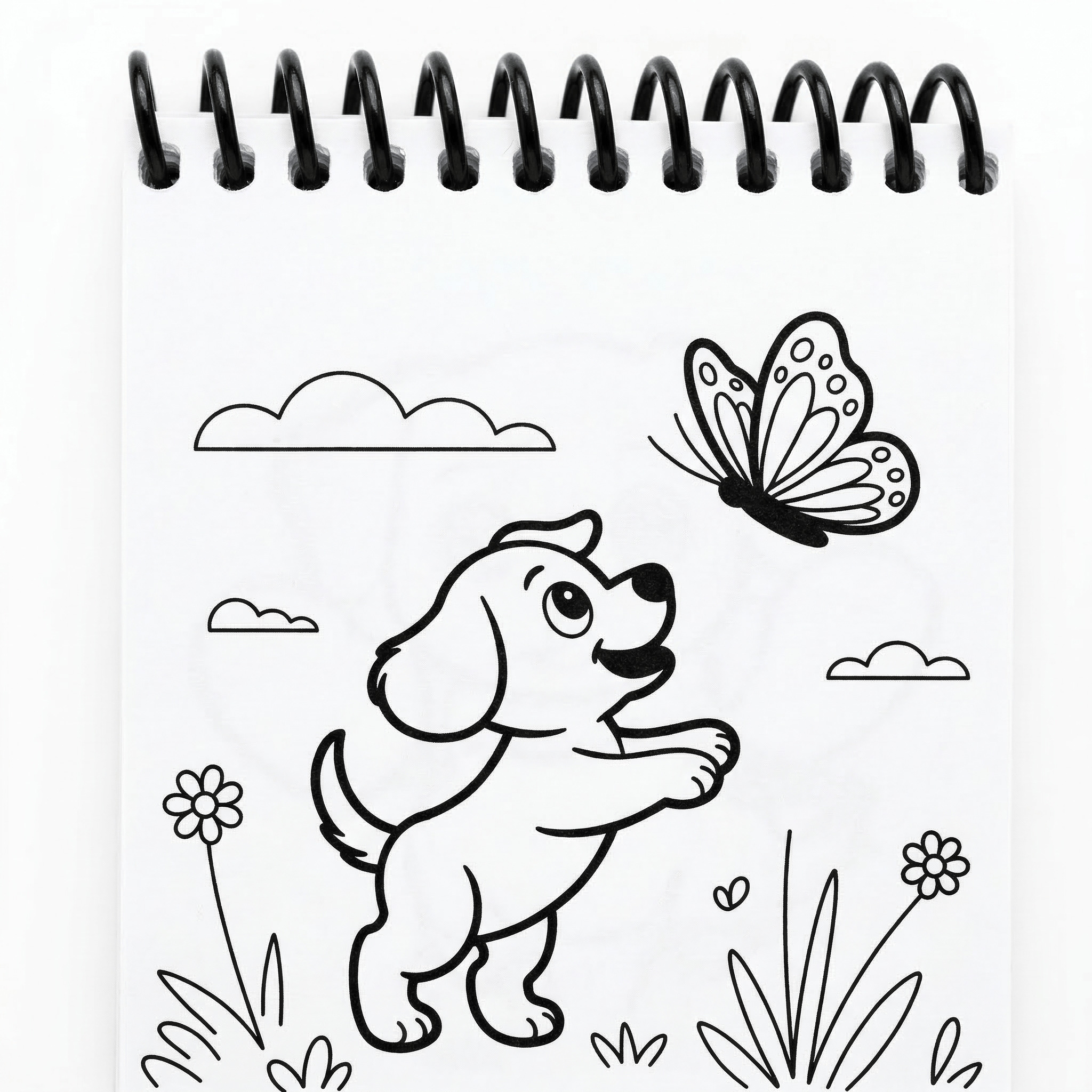 Tiny Puppies – Mini Coloring Book (Travel Size) - Image 4