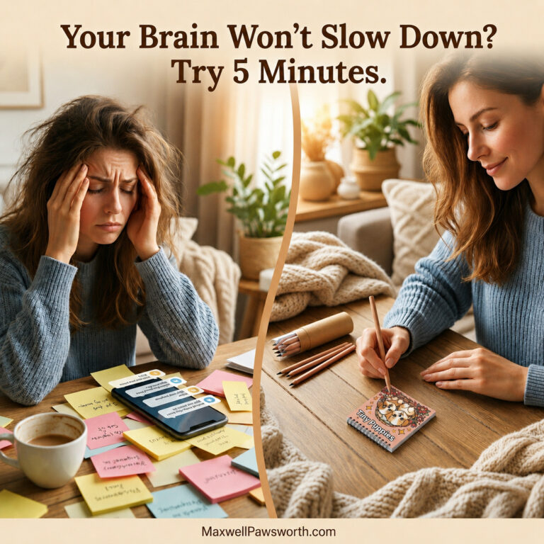 5-Minute Activities When Your Brain Won’t Slow Down