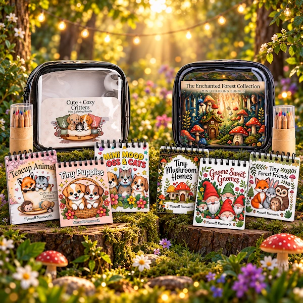 Mini-coloring-book-collection