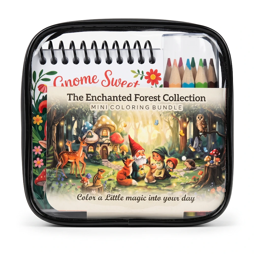 The Enchanted Forest Mini Coloring Bundle