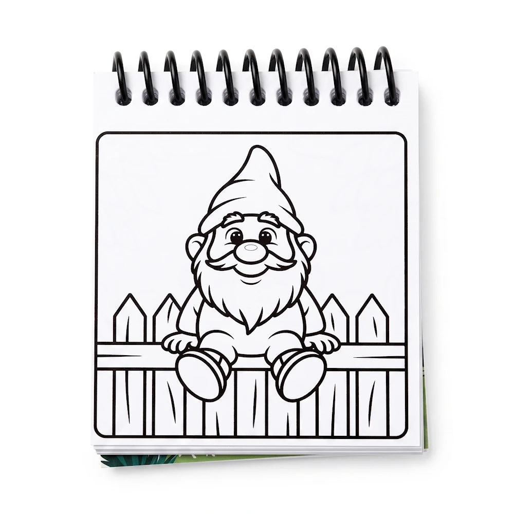 Gnome Sweet Gnomes – Mini Coloring Book (Travel Size) - Image 2