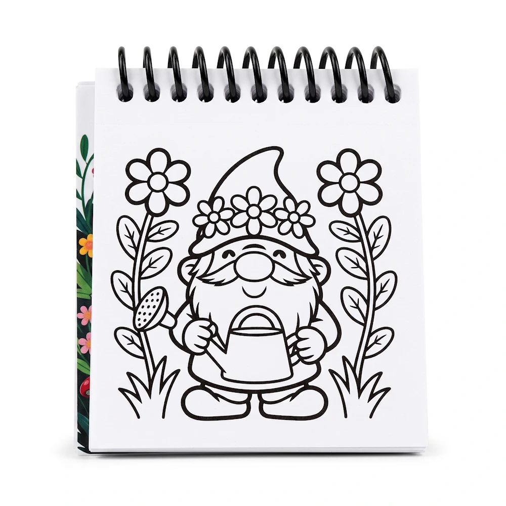Gnome Sweet Gnomes – Mini Coloring Book (Travel Size) - Image 3