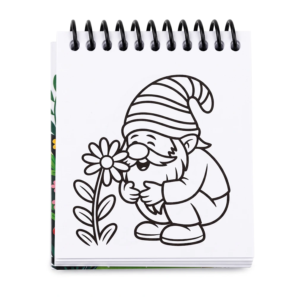 Gnome Sweet Gnomes – Mini Coloring Book (Travel Size) - Image 4