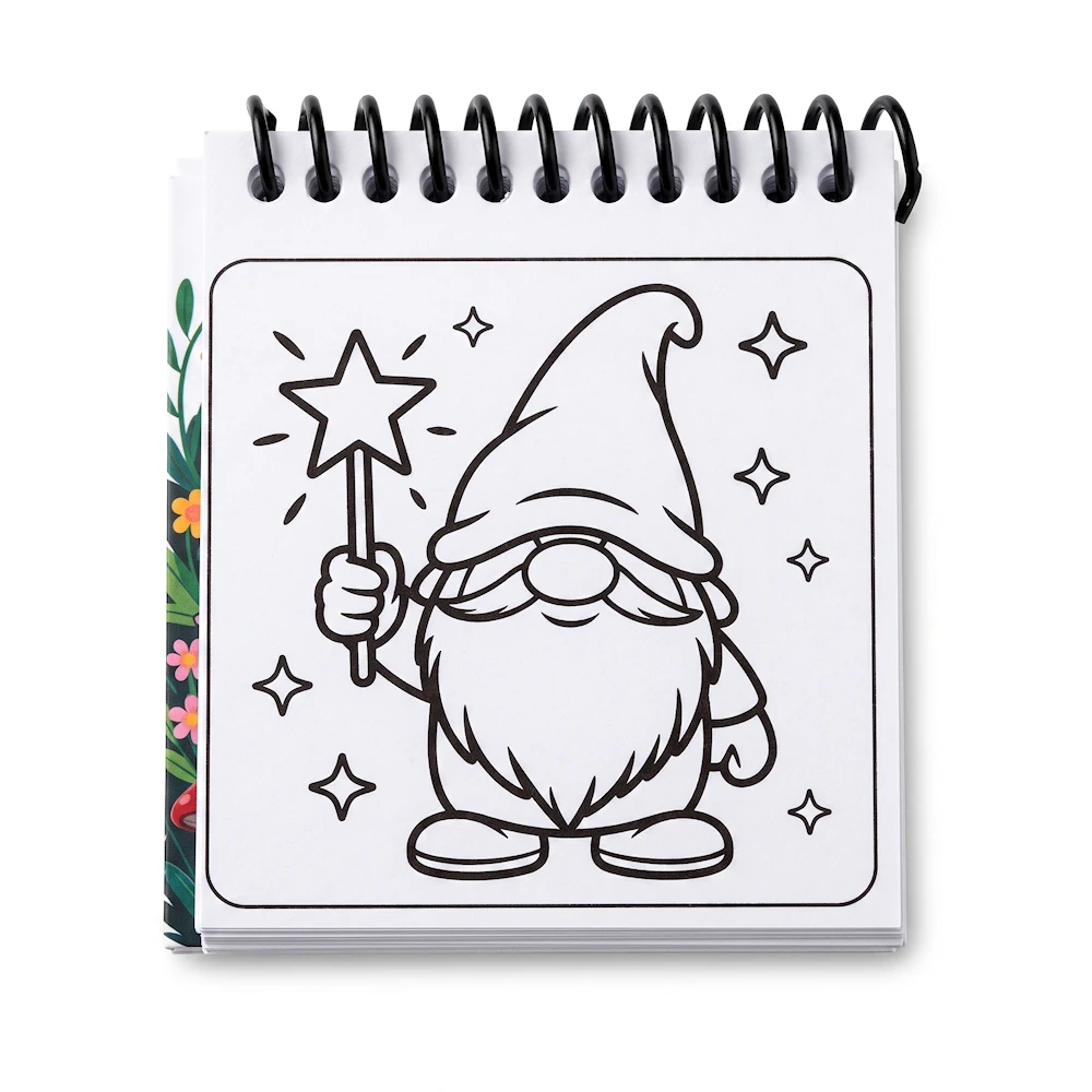 Gnome Sweet Gnomes – Mini Coloring Book (Travel Size) - Image 5