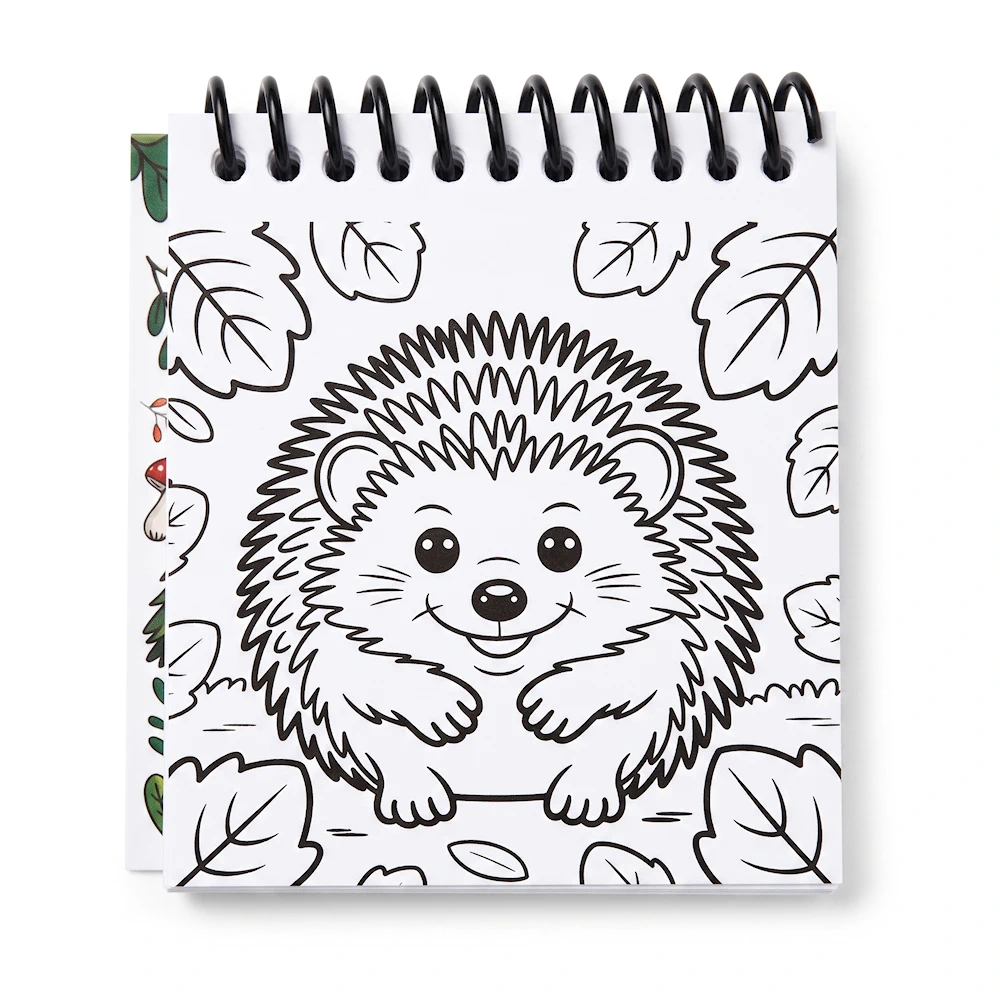 Tiny Forest Friends – Mini Coloring Book (Travel Size) - Image 2